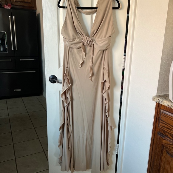 WeWoreWhat Halter Ruffle Dress - Picture 12 of 13